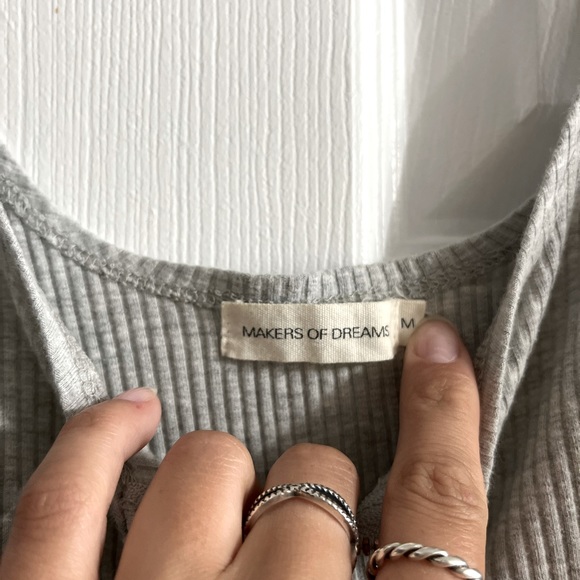 Ribbed bodysuit with zipper - Picture 2 of 3